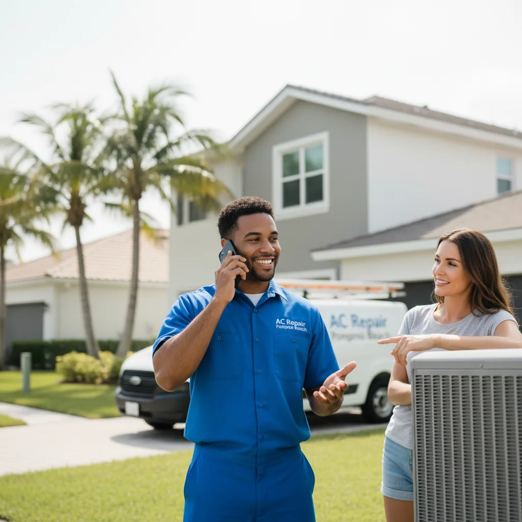 AC Repair Pompano Beach customer support in Leavittsburg
